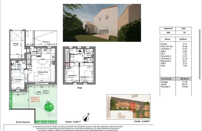 Vente Maison/villa 4 pièces — photo 3