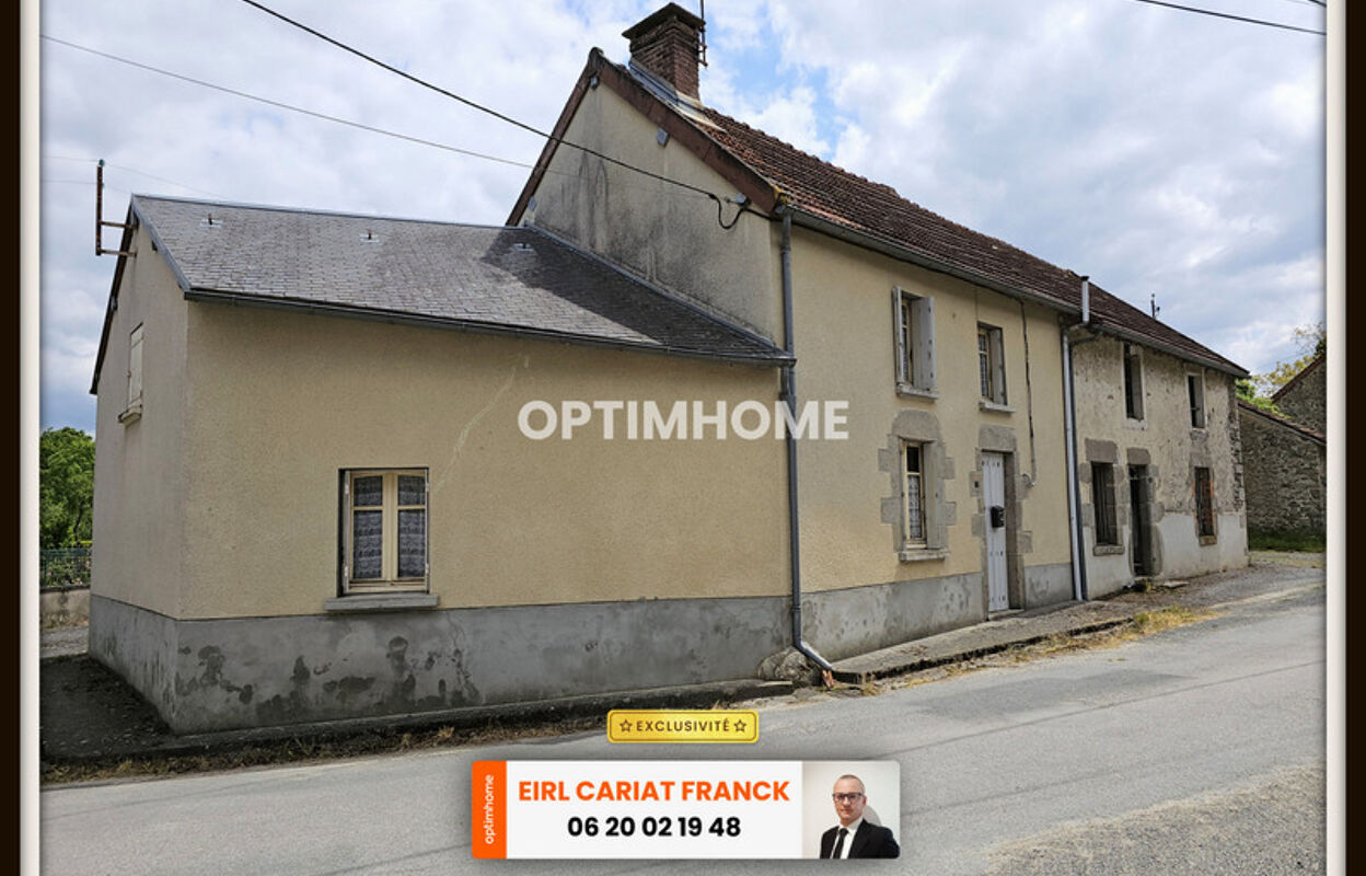 maison 4 pièces 72 m2 à vendre à Saint-Étienne-de-Fursac (23290)