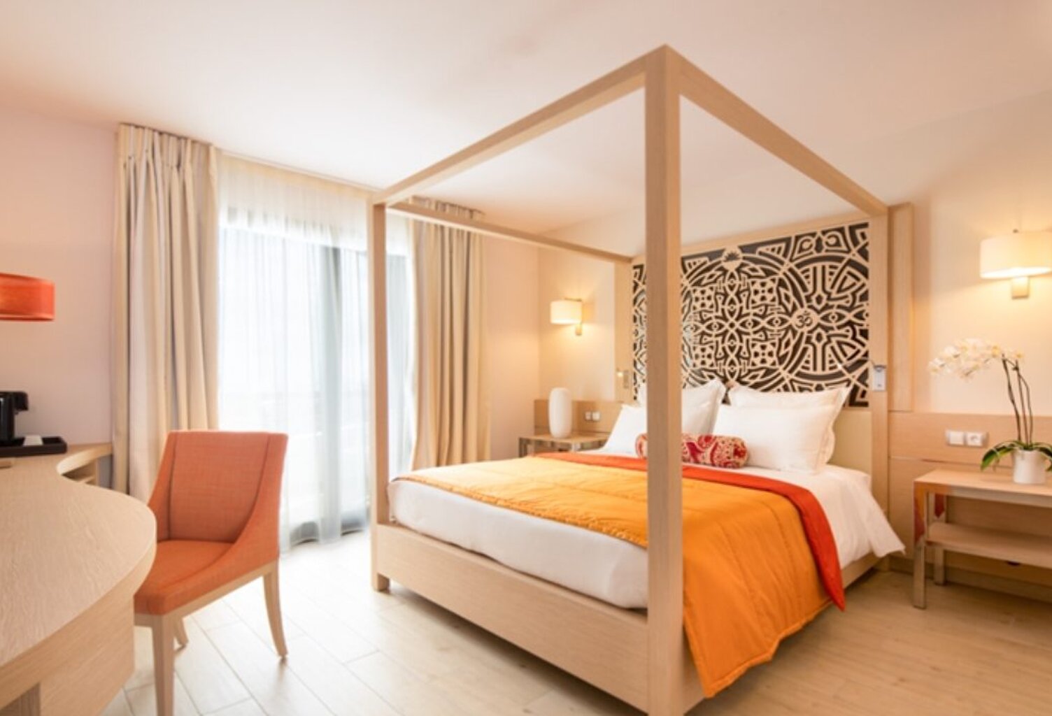 Chambre supérieure vue Jardin avec petit-déjeuner, Les Salines — photo 1