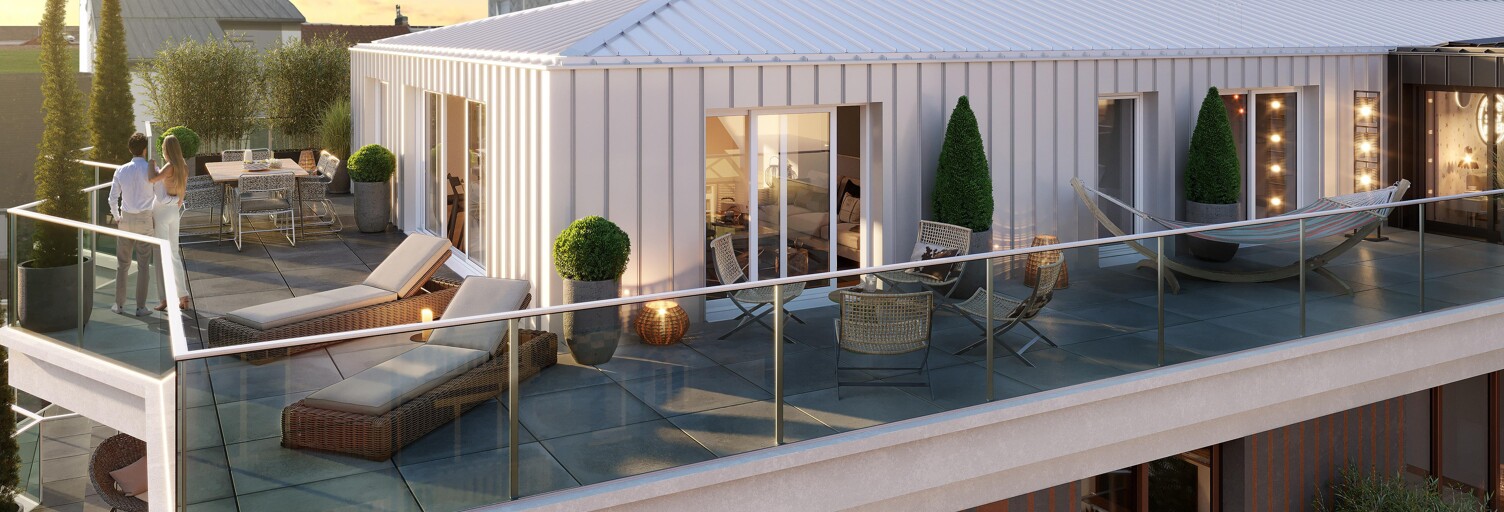 Appartement neuf T2, T3, T4 Pièce 53 à 113 m² à vendre à Le Touquet-Paris-Plage (62520)