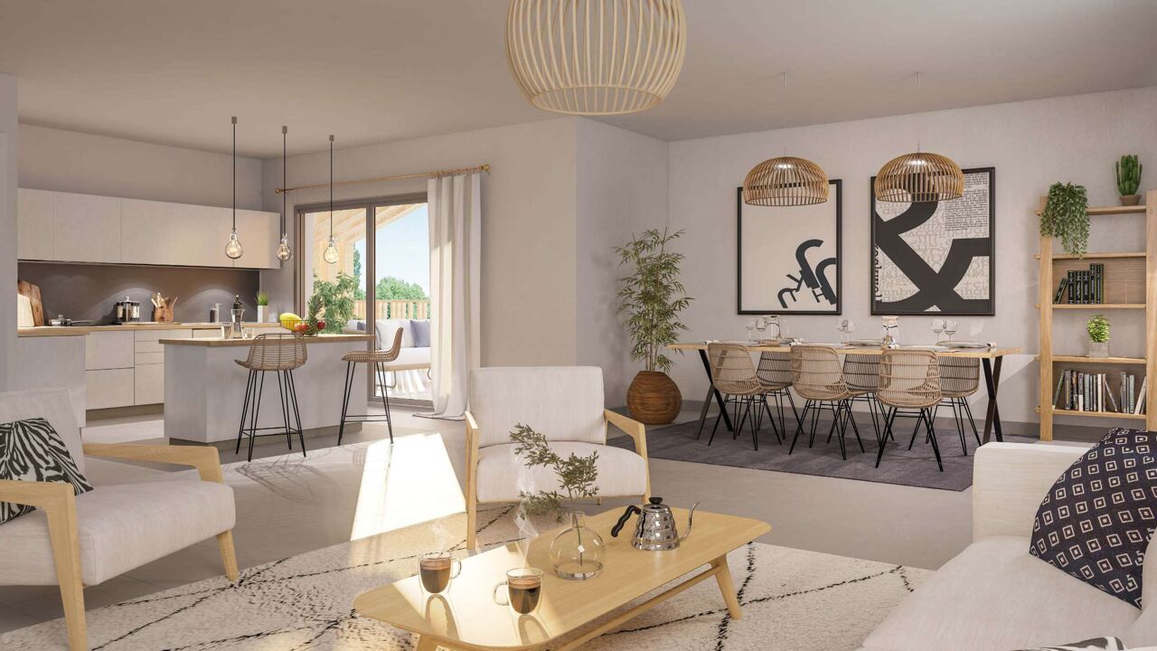 appartement neuf T1, T2, T3 pièces 25 à 60 m2 à vendre à Le Teich (33470)