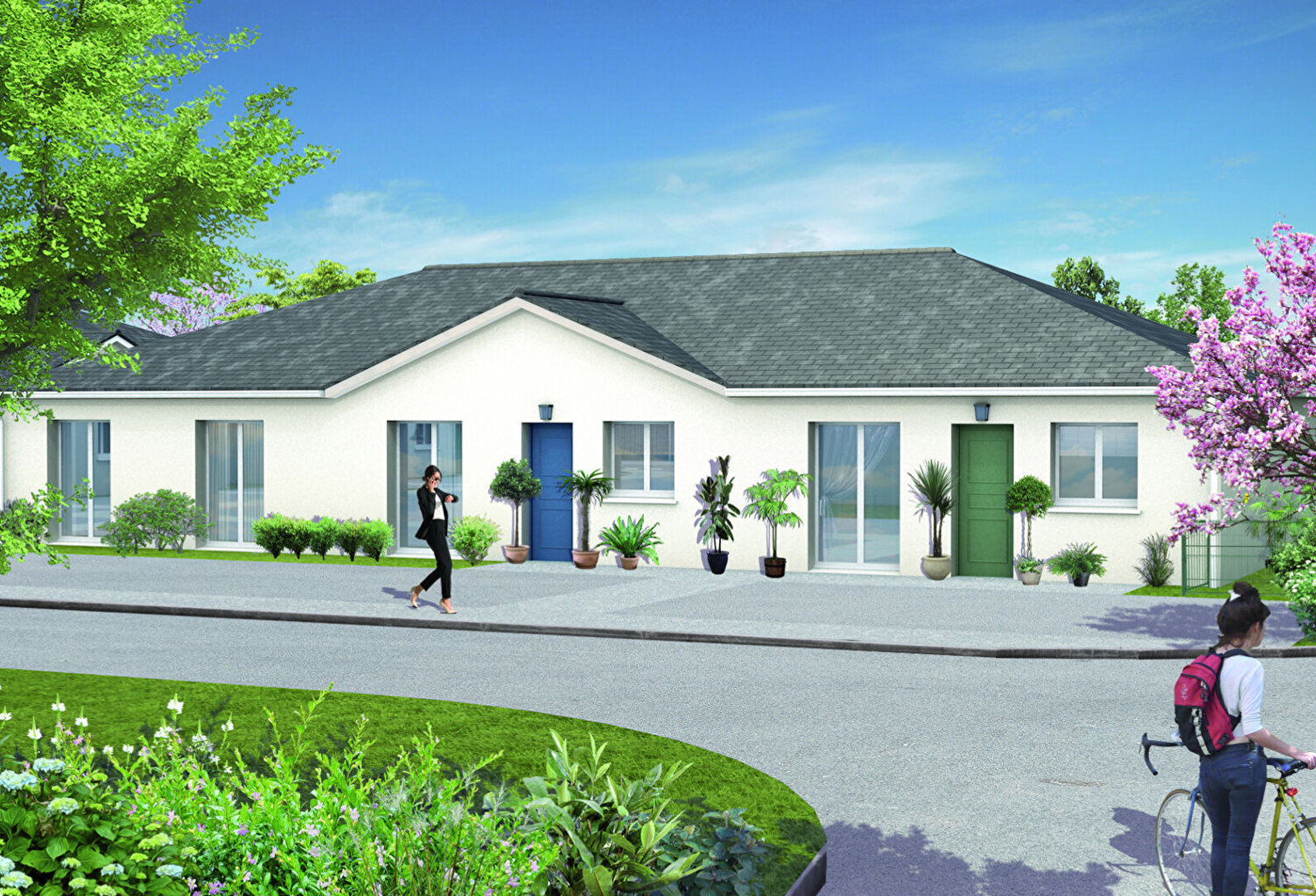 MAISON  LONS  - 3P 66 M2 FRAIS REDUITS — photo 1