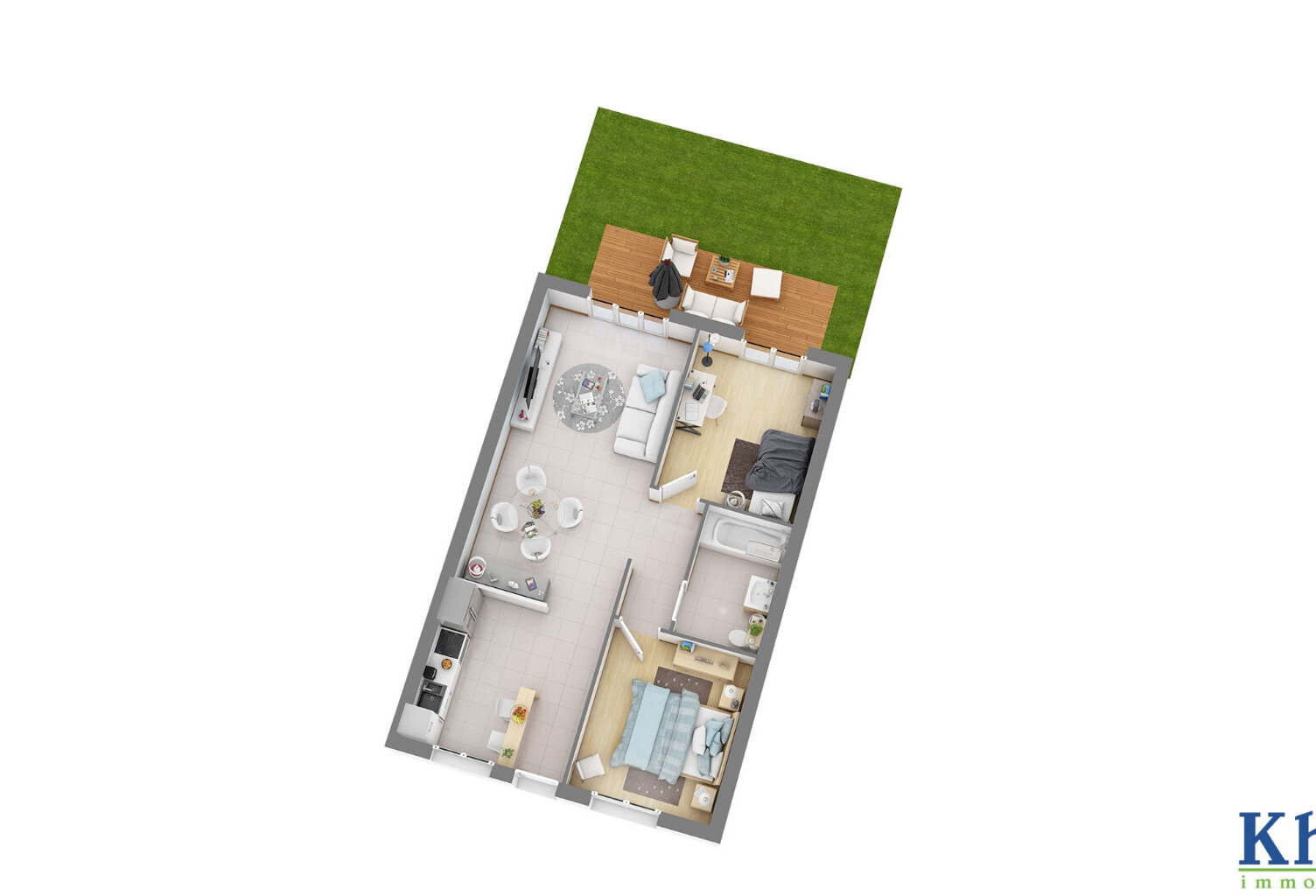 MAISON  LONS  - 3P 66 M2 FRAIS REDUITS — photo 1