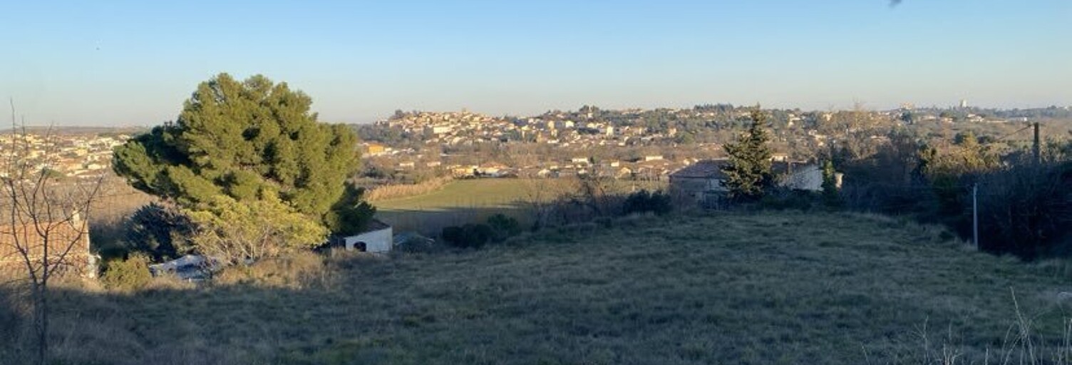 Terrain  1000 m² à vendre à Magalas (34480)