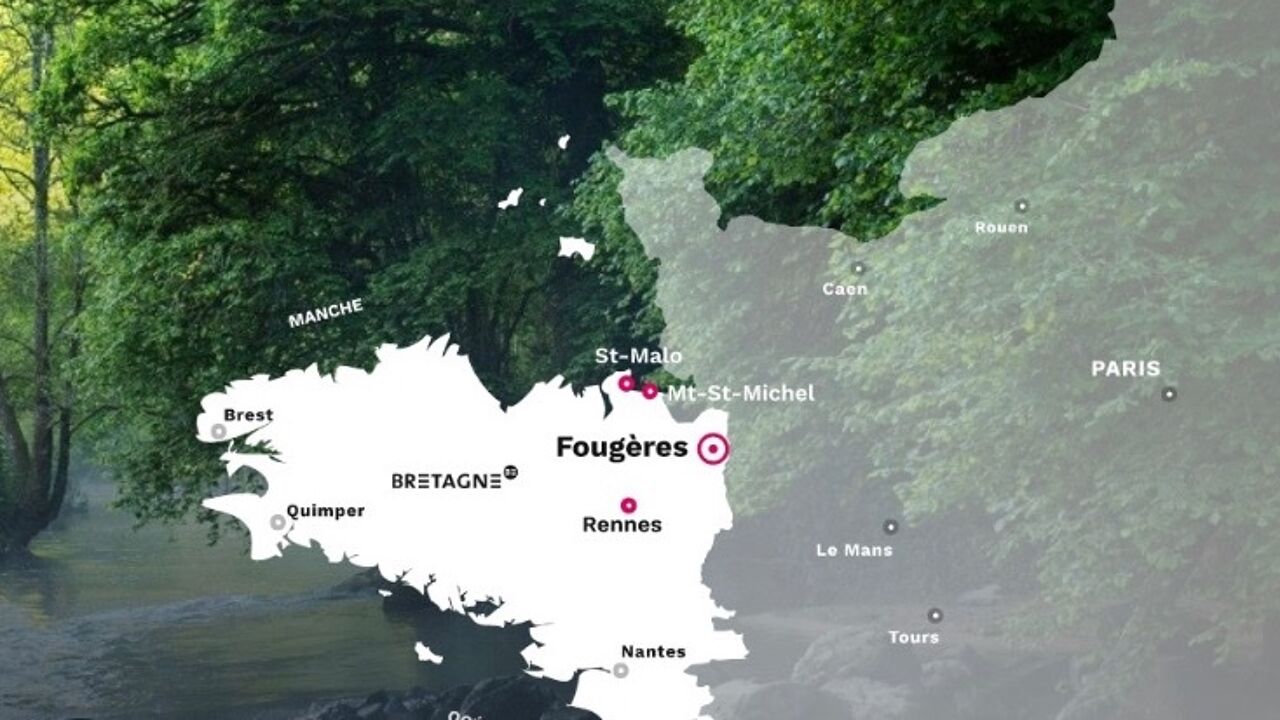 terrain  pièces 490 m2 à vendre à Fougères (35300)