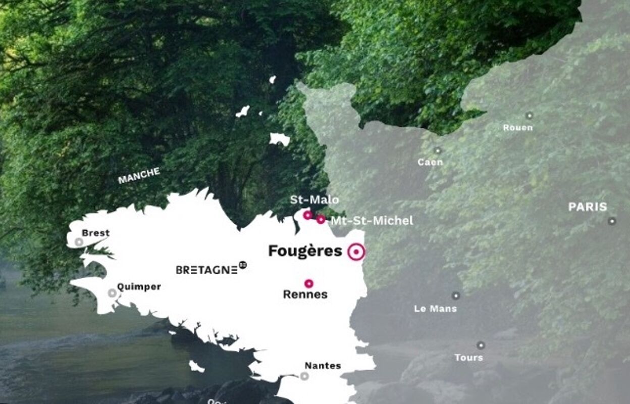 terrain  pièces 490 m2 à vendre à Fougères (35300)