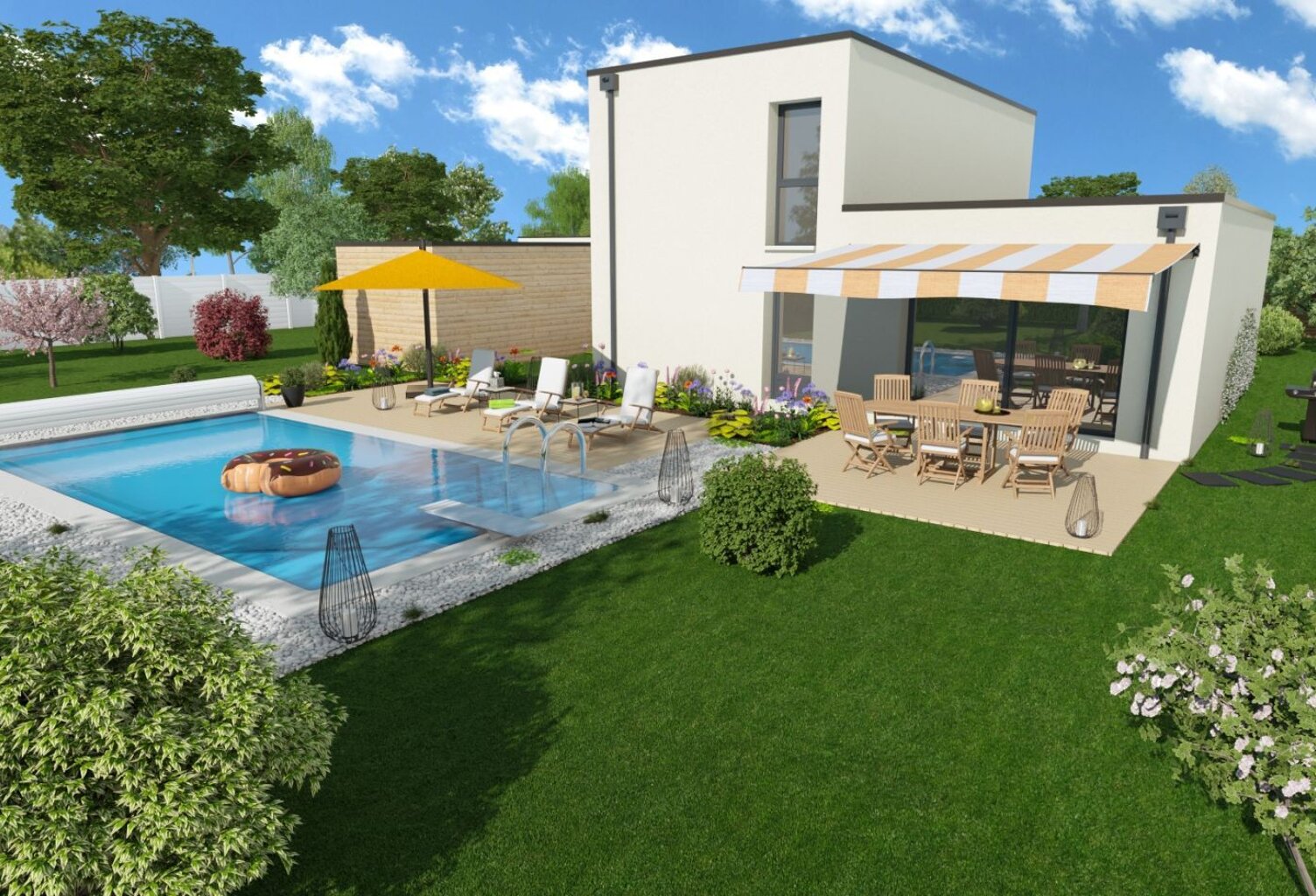 Projet de construction d'une maison 110 m² avec terrain ... — photo 1
