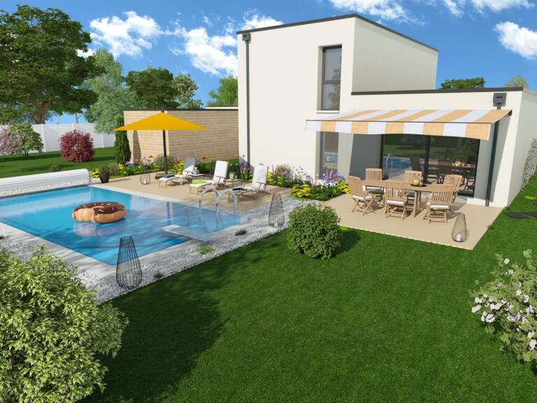 Projet de construction d'une maison 110 m² avec terrain ... — photo 1
