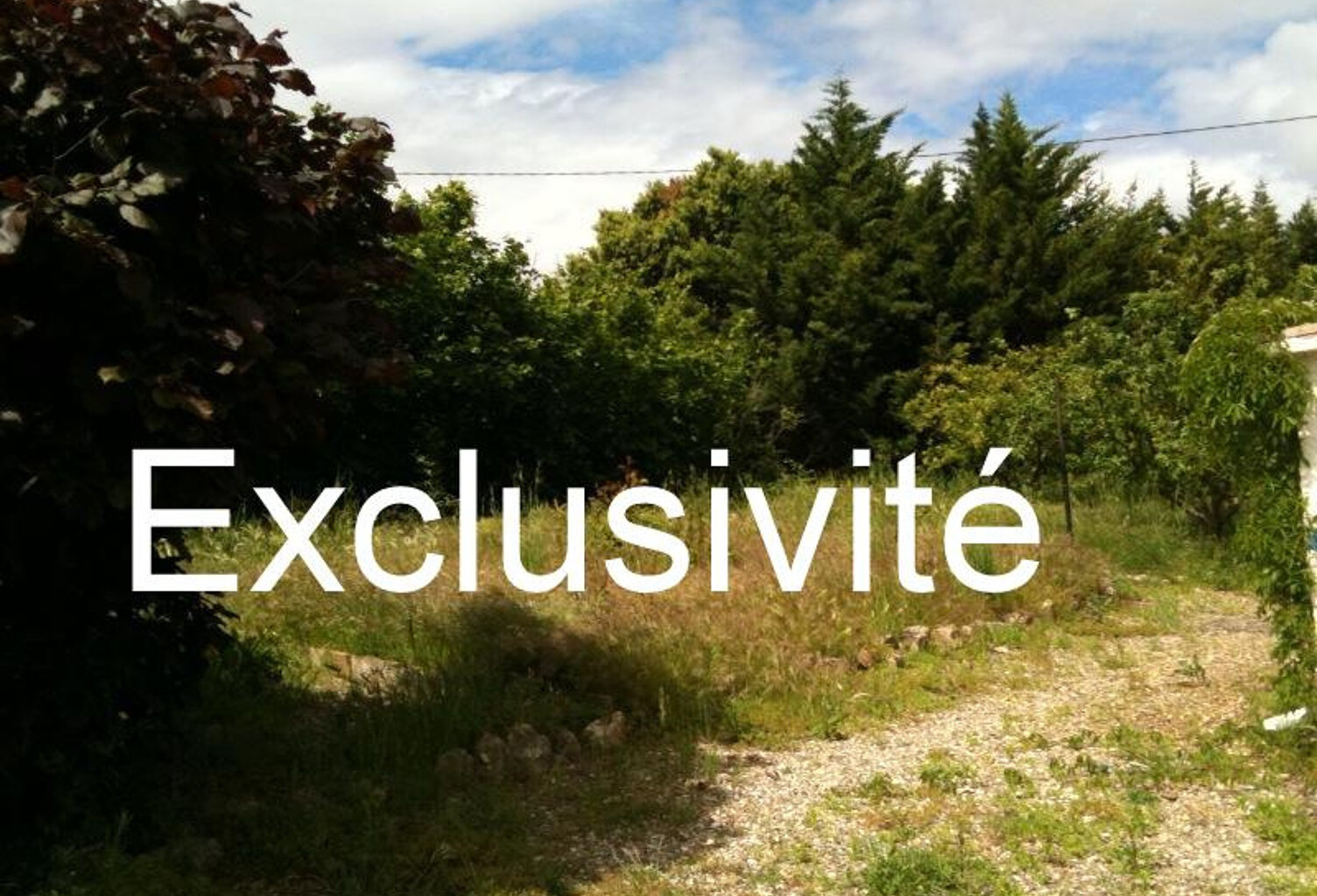 A 5 mn de St Chinian, beau terrain de 845 m2 — photo 1
