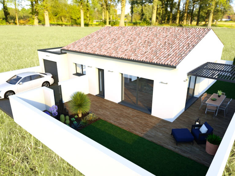 Béziers, Villa T4 de plain-pied — photo 1