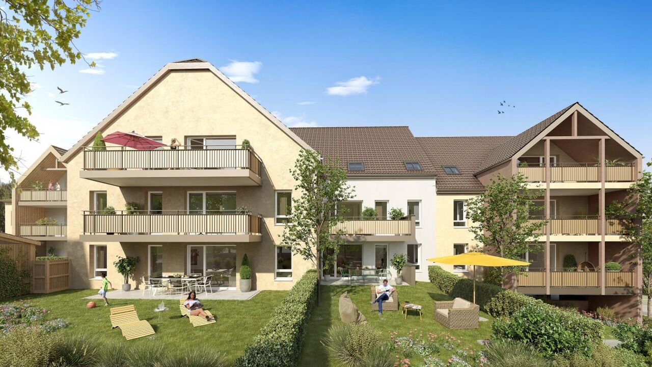 appartement neuf T1, T2, T3, T4, T5 pièces 35 à 105 m2 à vendre à Erstein (67150)