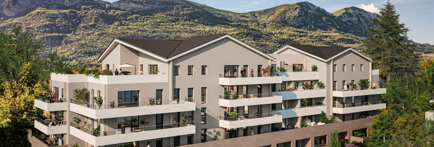Appartement neuf T2, T3, T4, T5 Pièce 0 à 98 m² à vendre à Gap (05000)