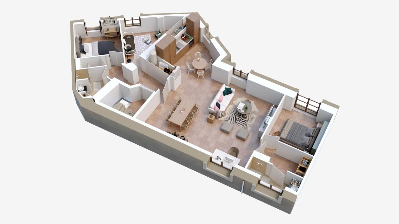 appartement 4 pièces 101 m2 à vendre à Béziers (34500)