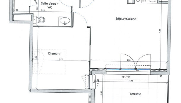 Appartement 2 pièces  à vendre Marseille 12eme 13012