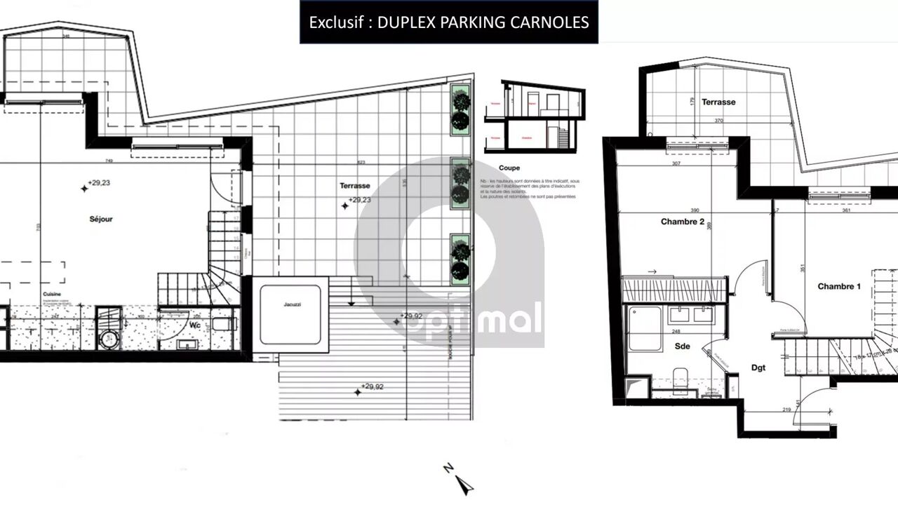 appartement 3 pièces 80 m2 à vendre à Roquebrune-Cap-Martin (06190)