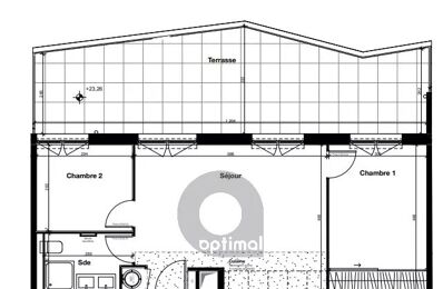 vente appartement 414 000 € à proximité de Châteauneuf-Villevieille (06390)