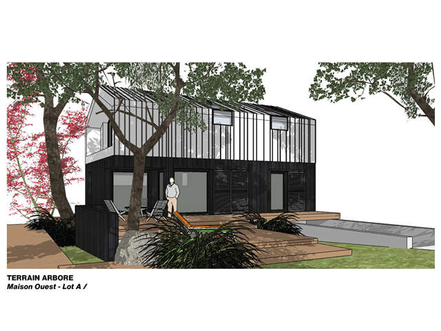 Terrain constructible en harmonie avec la nature — photo du bien