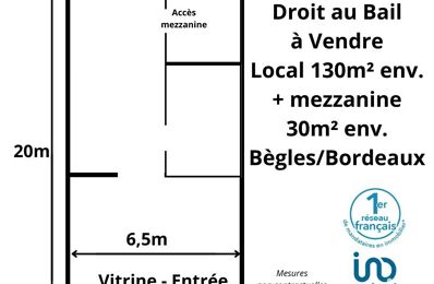 vente commerce 61 600 € à proximité de Martillac (33650)