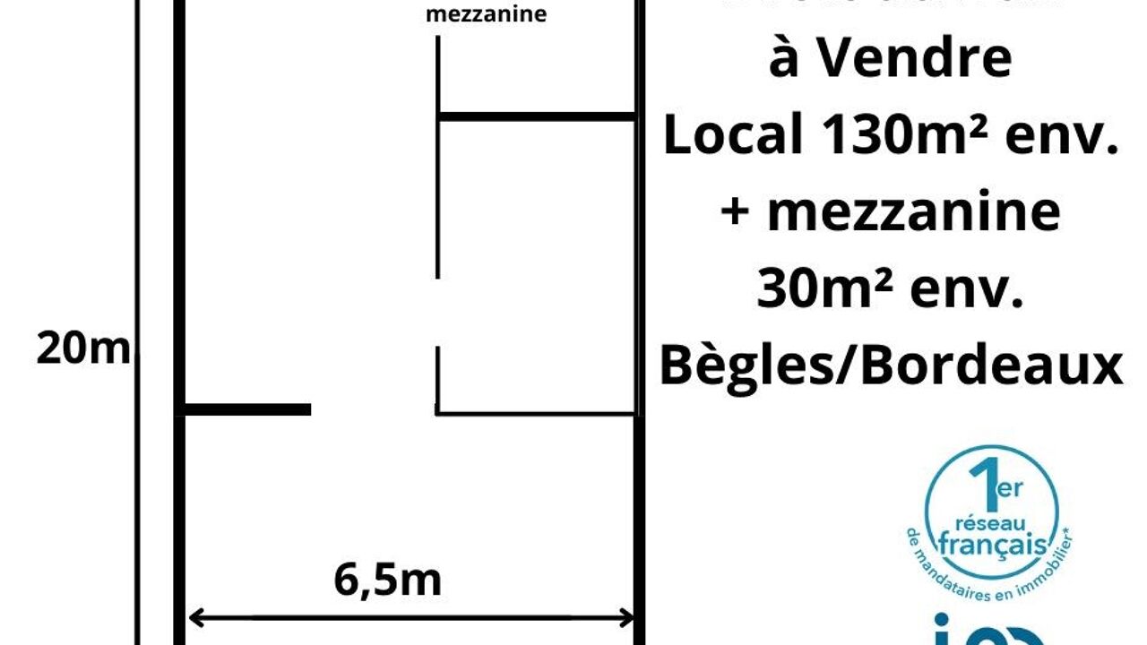 commerce  pièces 150 m2 à vendre à Bègles (33130)