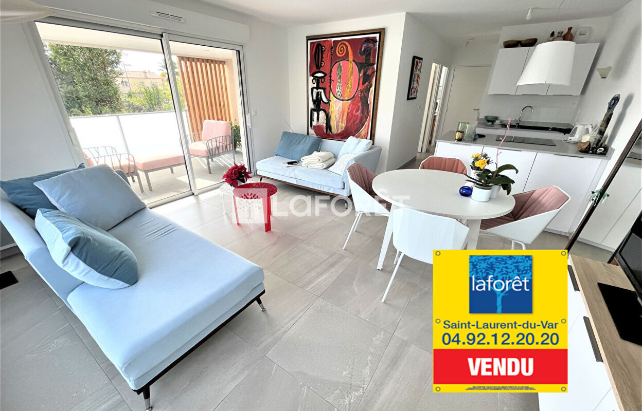 appartement 3 pièces 61 m2 à vendre à Saint-Laurent-du-Var (06700)