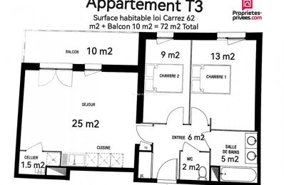 vente appartement 215 000 € à proximité de Lys-Lez-Lannoy (59390)
