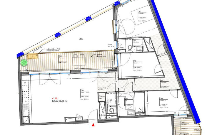 Marseille Bompard 4P 91 M² — photo 4