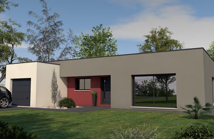 Maison 4 pièces 106.00 m² - Terrain: 728 m² — photo 2