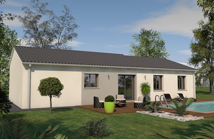 Maison 3 pièces 77.00 m² - Terrain: 320 m² — photo 2