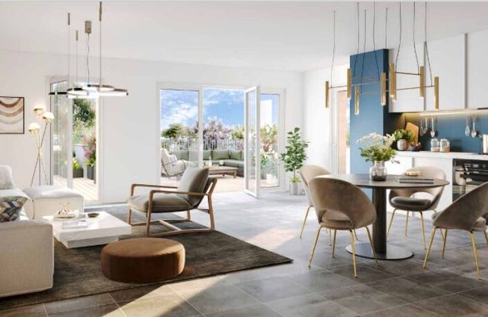 Appartement neuf T5 de 107,46m2, surface utile 126,33m2 — photo 2