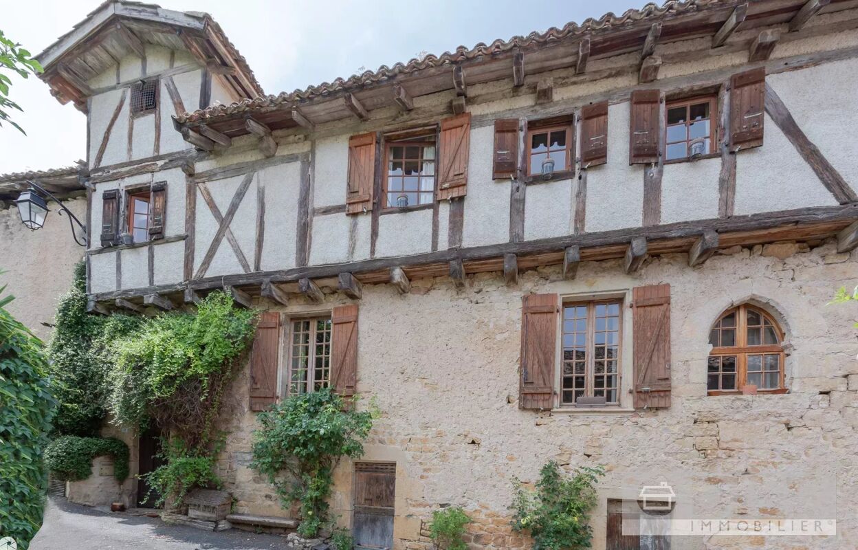 maison 8 pièces  m2 à vendre à Puycelsi (81140)