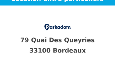 location garage 120 € CC /mois à proximité de Cénac (33360)