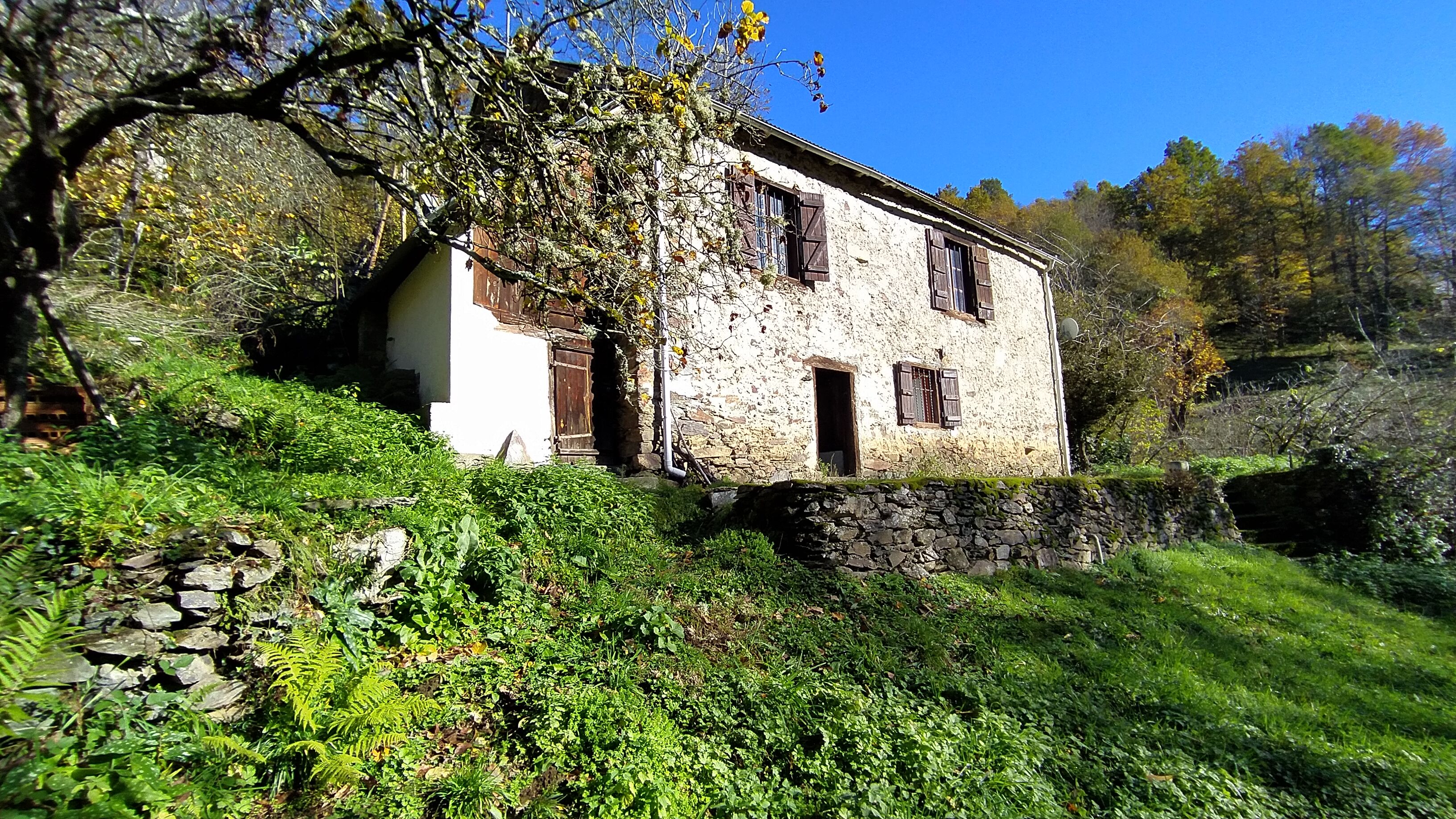 Maison typique, grange et terrains de 2 700 m²
