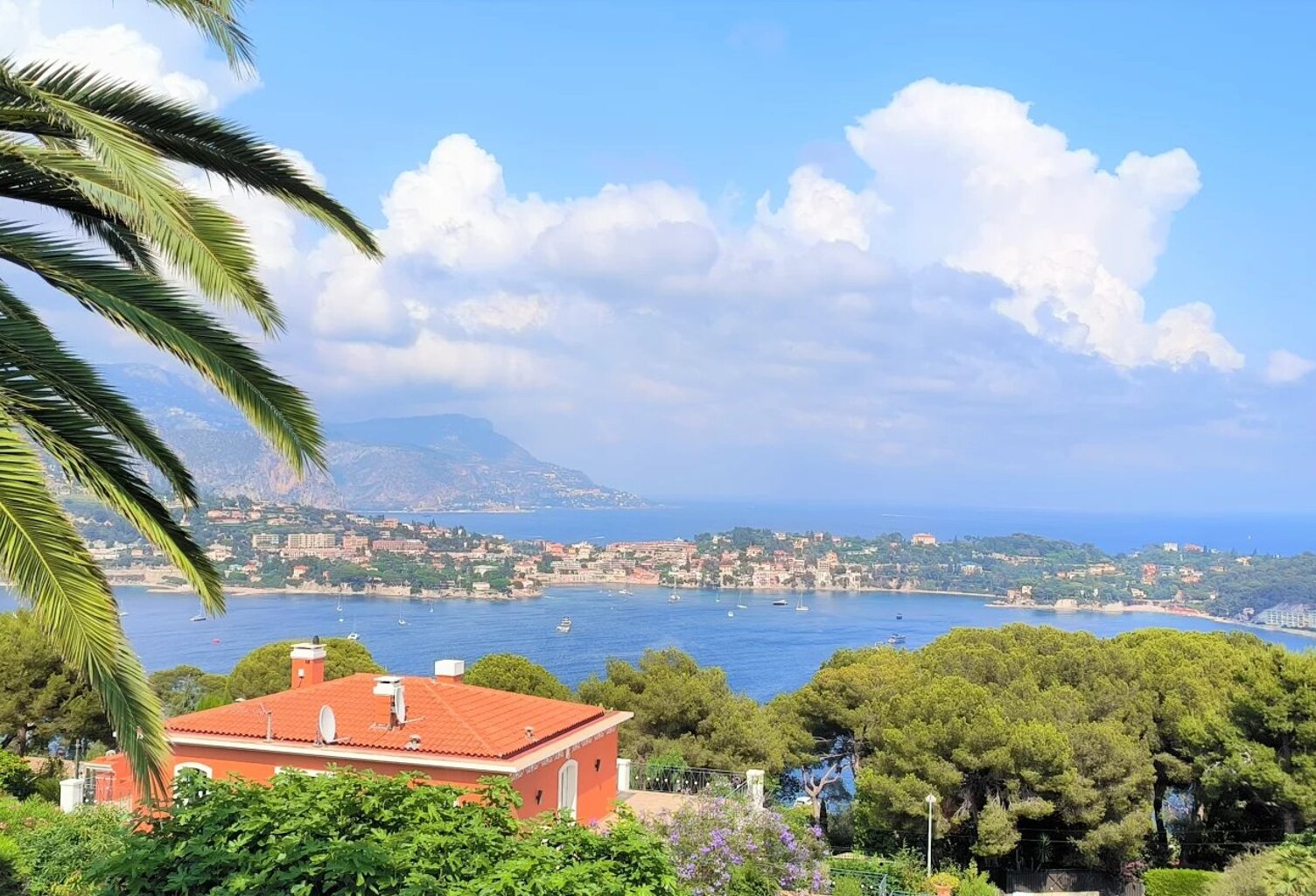 Villa néoprovençale vue panoramique Baie de Villefranche, Saint Jean Cap Ferrat, Cap d'Ail — photo 1