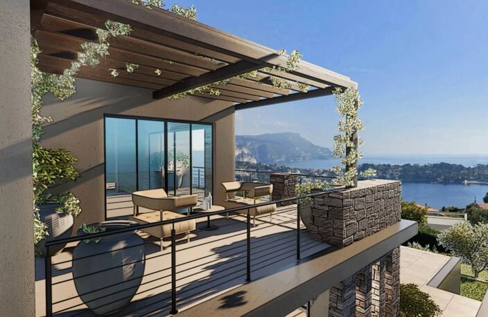 Villa néoprovençale vue panoramique Baie de Villefranche, Saint Jean Cap Ferrat, Cap d'Ail — photo 4