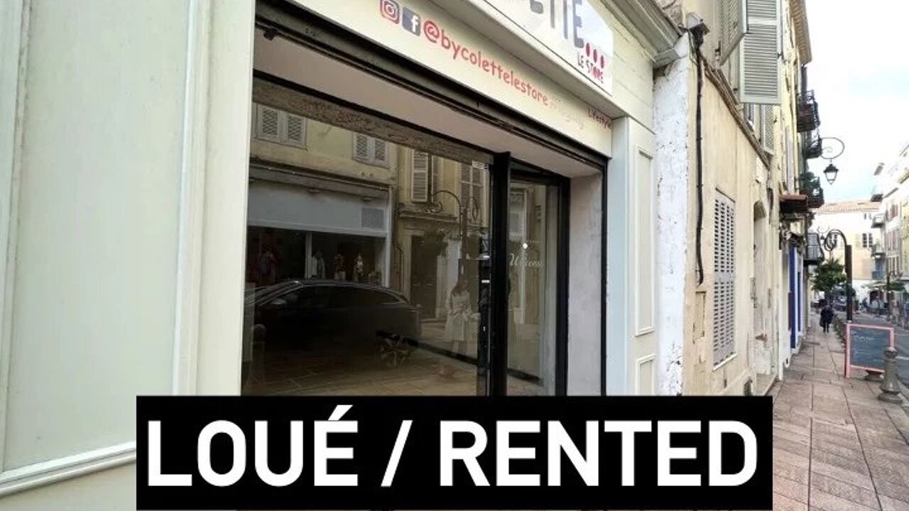 commerce 1 pièces 28 m2 à louer à Antibes (06600)