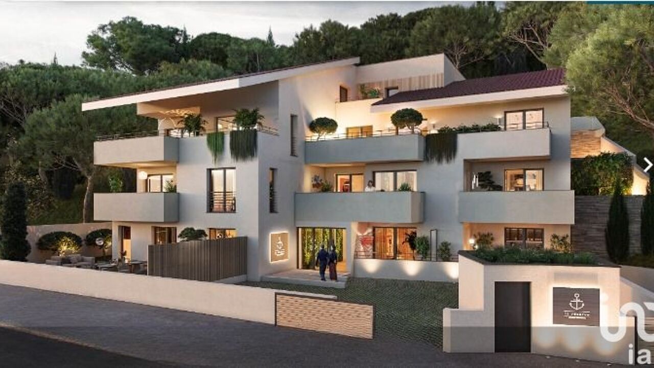 appartement 3 pièces 59 m2 à vendre à Saint-Raphaël (83530)