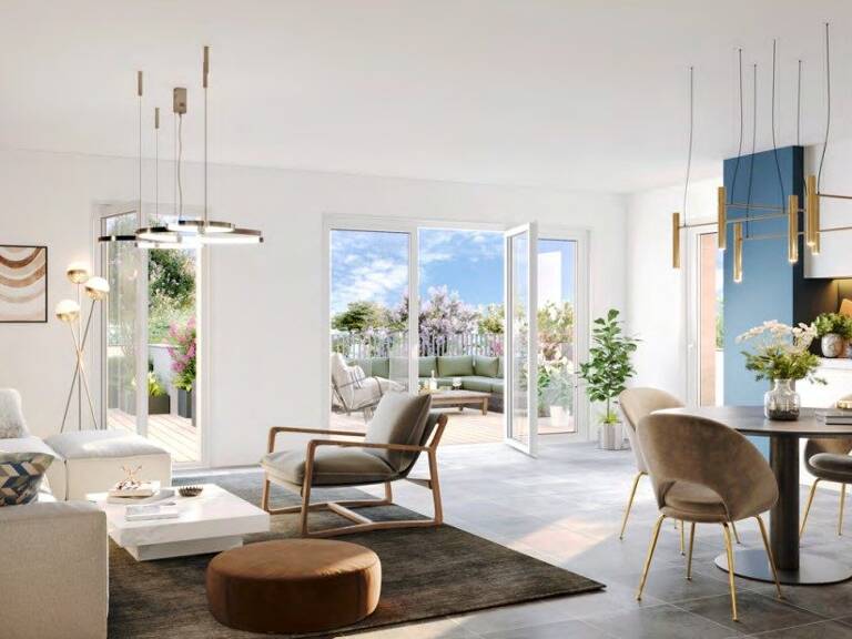 Appartement T4 neuf de 93m² avec jardin privatif de 160m² — photo 1
