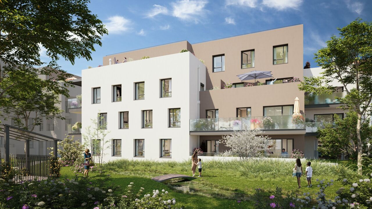 appartement neuf T3, T4, T5 pièces 73 à 96 m2 à vendre à Saint-Fons (69190)