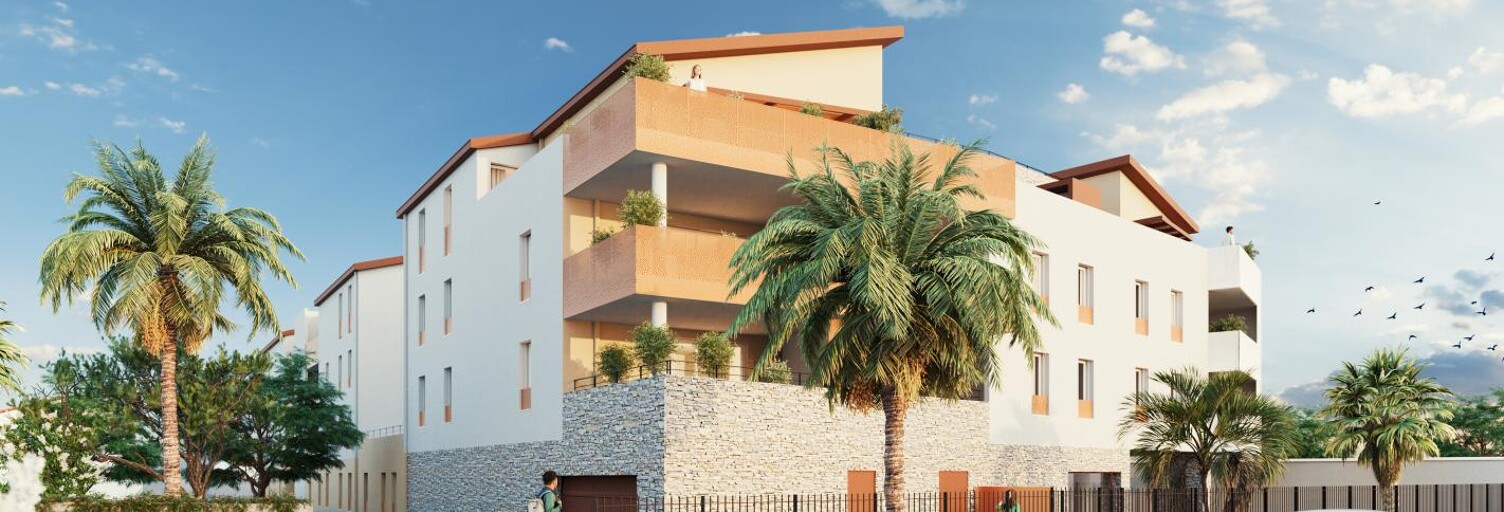 Appartement neuf T2, T3, T4 Pièce 42 à 140 m² à vendre à Baillargues (34670)
