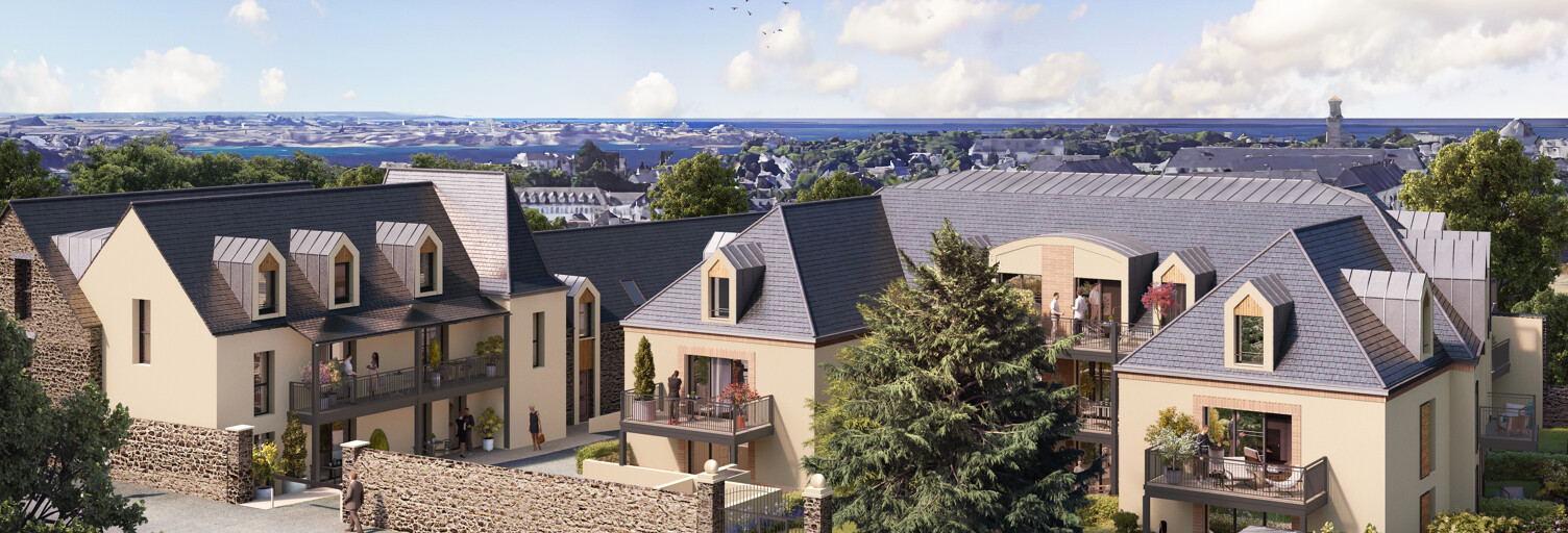 Appartement neuf T2, T3, T4, T5 Pièce 62 à 106 m² à vendre à Saint-Malo (35400)