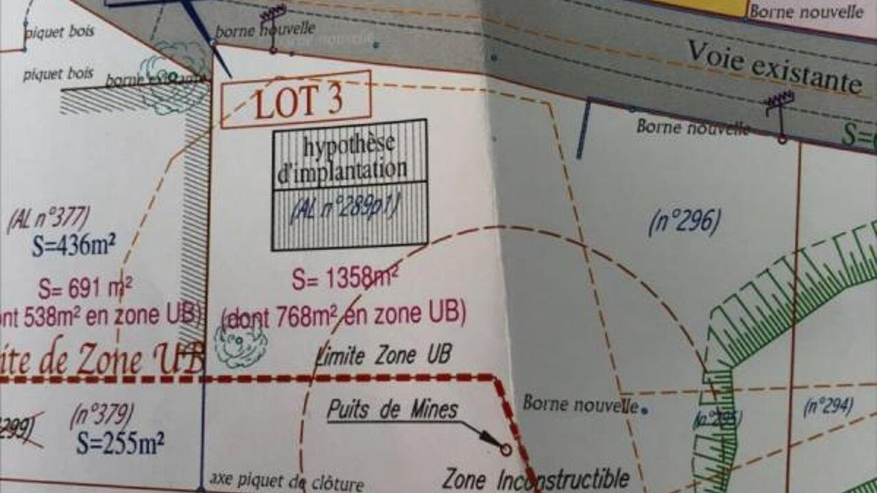 terrain  pièces 1358 m2 à vendre à Annœullin (59112)