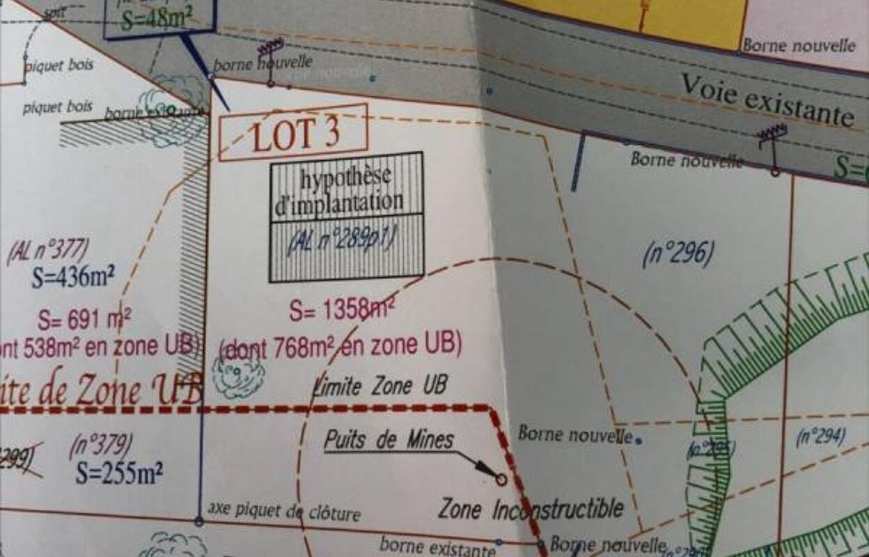 terrain  pièces 1358 m2 à vendre à Annœullin (59112)