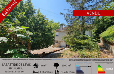 maison 4 pièces 96 m2 à vendre à Labastide-de-Lévis (81150)