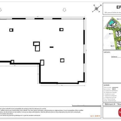 Commerce 1 pièce 144 m²