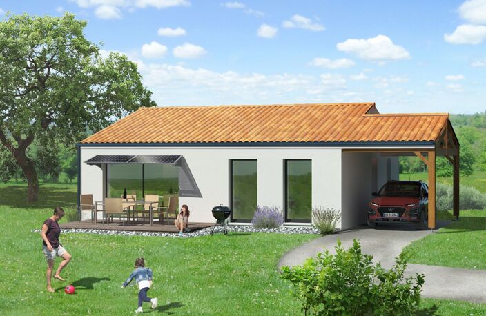 Projet de construction d'une maison 89.33 m² avec terrai... — photo 2