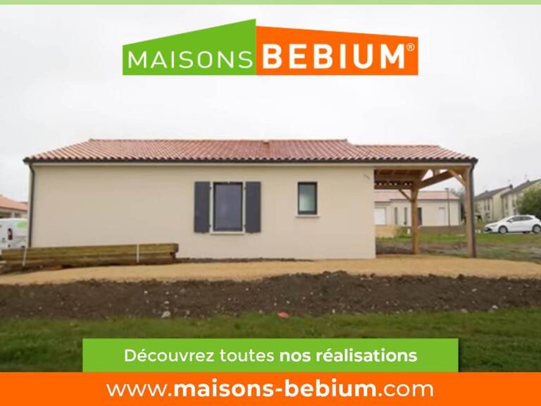 Projet de construction d'une maison 89.33 m² avec terrai... — photo 1