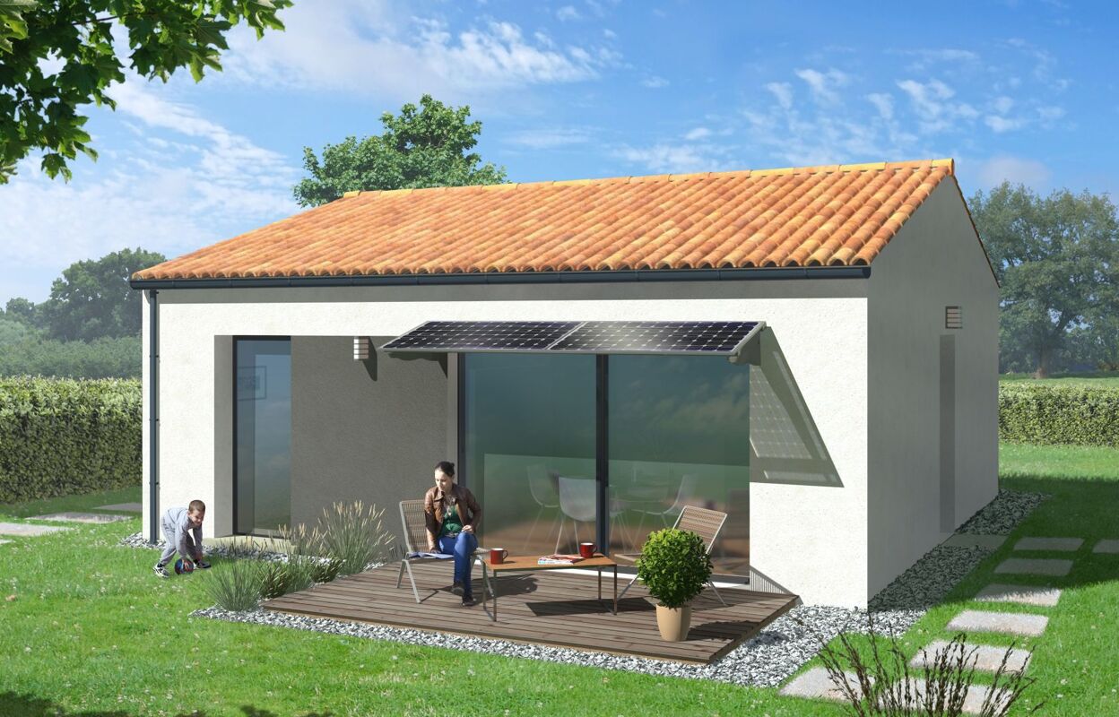 maison 2 pièces 49 m2 à vendre à Fenioux (17350)