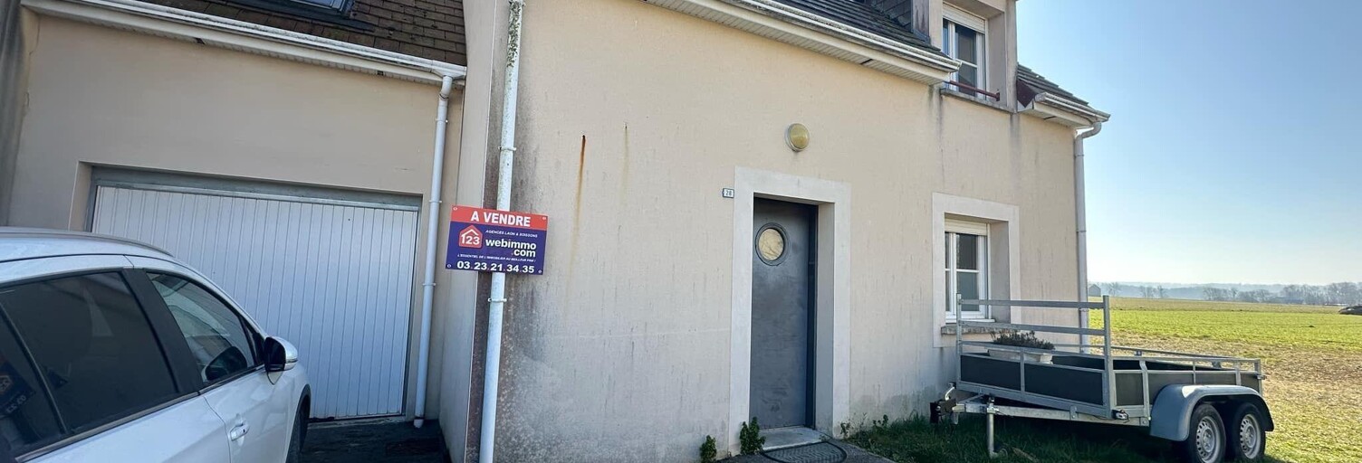 Maison 4 Pièces 104 m² à vendre à Bruyères-et-Montbérault (02860)