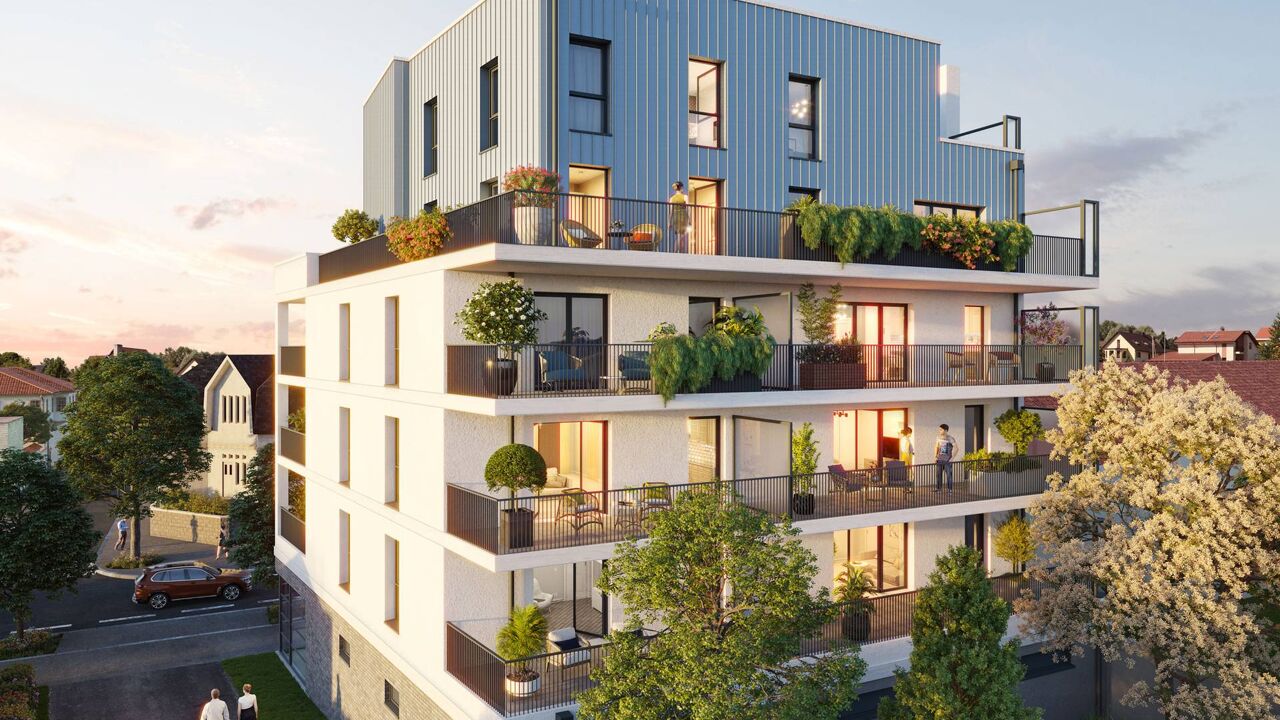 appartement neuf T2, T3, T4, T5 pièces 40 à 120 m2 à vendre à Nantes (44000)