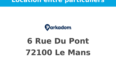 location garage 55 € CC /mois à proximité de Sarthe (72)